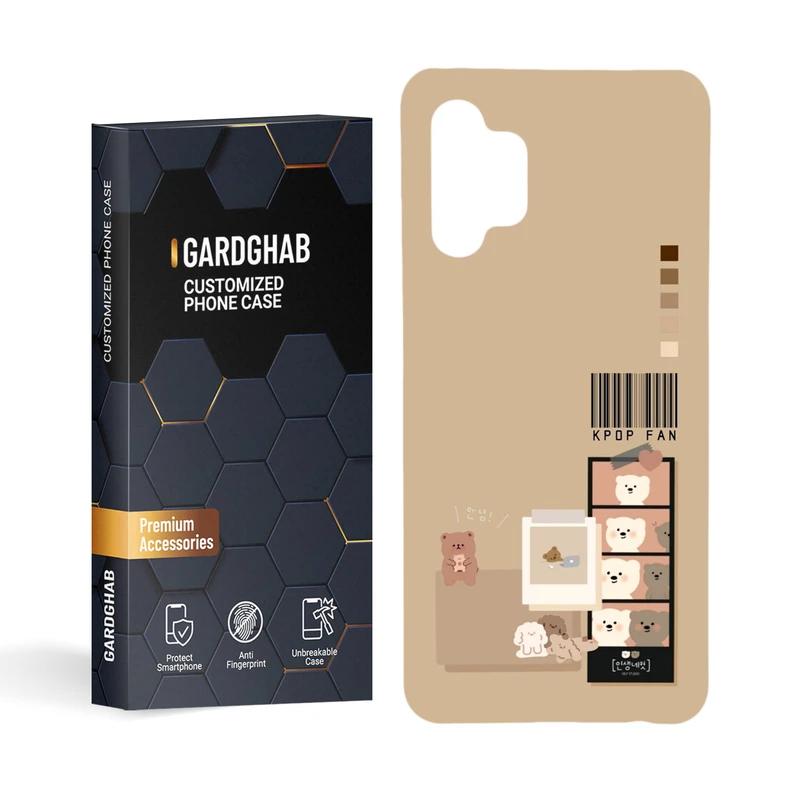   کاور گارد قاب مدل دخترانه مناسب برای گوشی موبایل سامسونگ galaxy a32 4g 