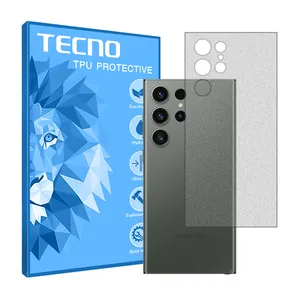 HyMTT matte tecno phone back protector suitable for Samsung Galaxy S23 Ultra mobile phone