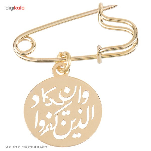 سنجاق سینه طلا 18 عیار رزا مدل PG26
