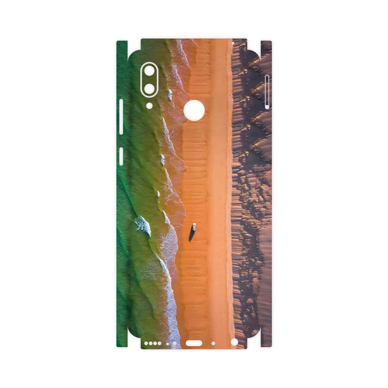 برچسب پوششی ماهوت مدل Beach and Green Sea-FullSkin مناسب برای گوشی موبایل آنر Play
