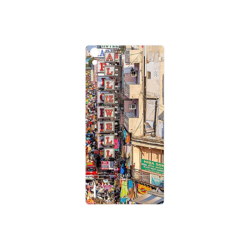 برچسب پوششی ماهوت مدل City of Delhi مناسب برای گوشی موبایل هوآوی Ascend P7