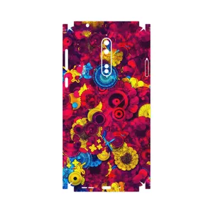 MAHOOT Vector Flower Garden Digital Art-FullSkin Cover Sticker for Nokia 8