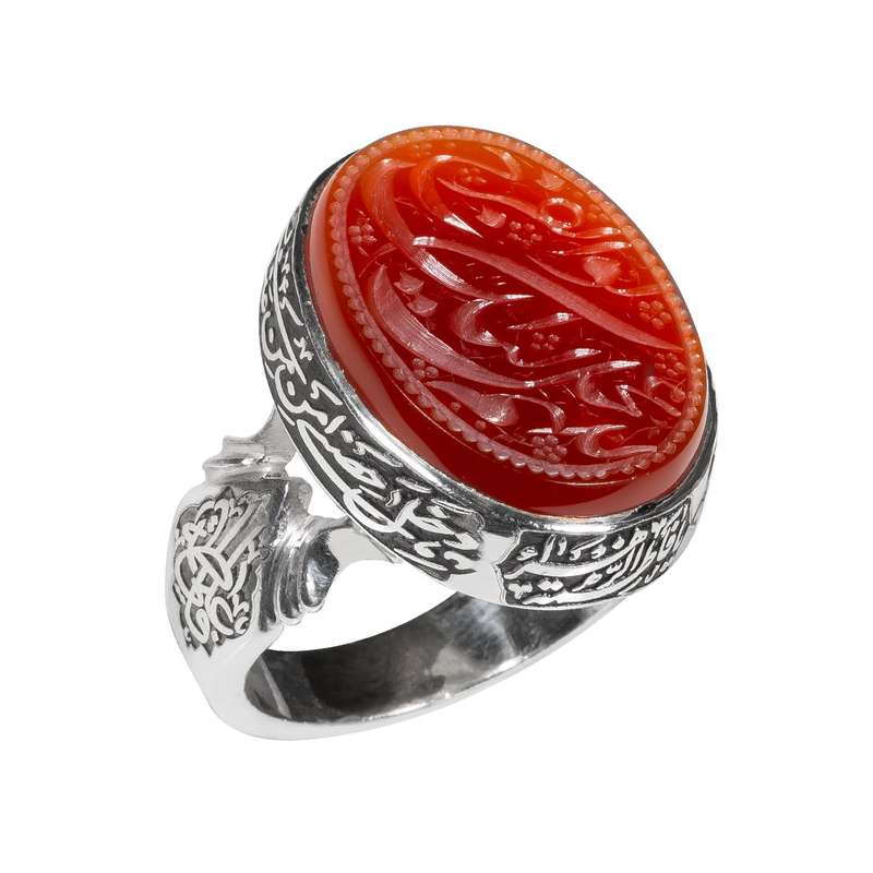 انگشتر نقره مردانه مدل 22040