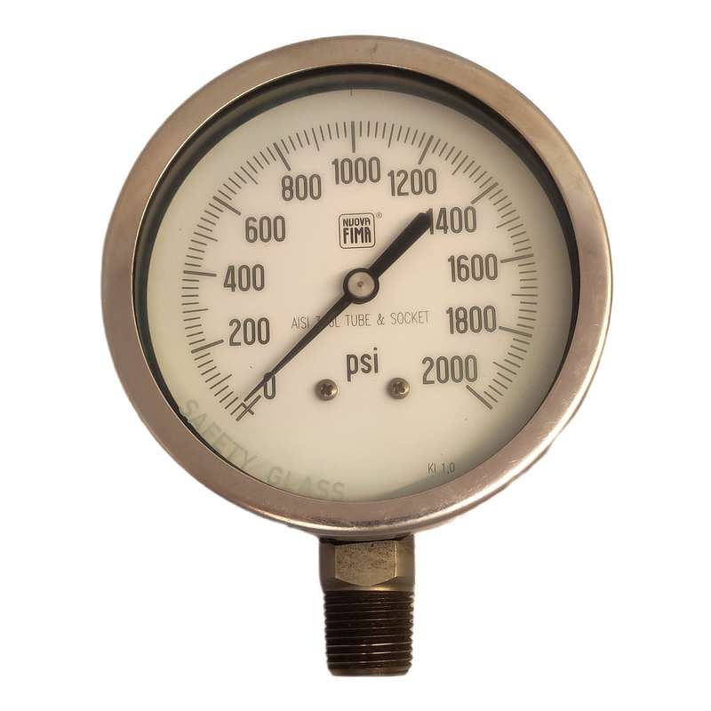 گیج فشار نووا فیما مدل 2000psi-10cm گیج فشار نووا فیما مدل 2000psi-10cm