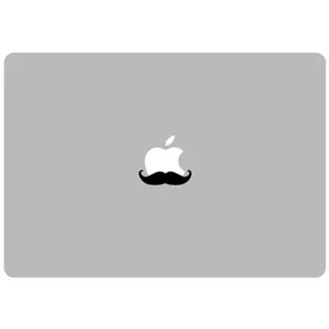 Wensoni Mustache Sticker For 13 Inch MacBook Pro