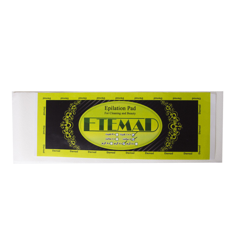 پد اپیلاسیون اعتماد کد 01 بسته ۱۰۰ عددی
