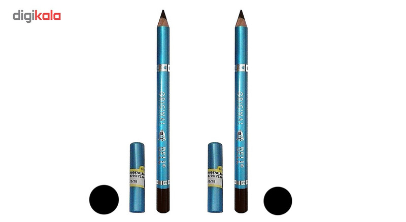 مداد چشم بل مدل waterproof long lasting مجموعه دو عددی