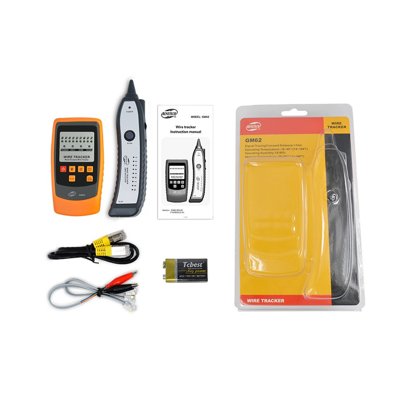 ردیاب و زوج یاب کابل بنتک مدل GM62 ردیاب و زوج یاب کابل بنتک مدل GM62