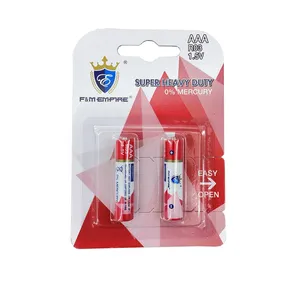 باتری نیم قلمی امپایر مدل Super Heavy Duty بسته دو عددی
