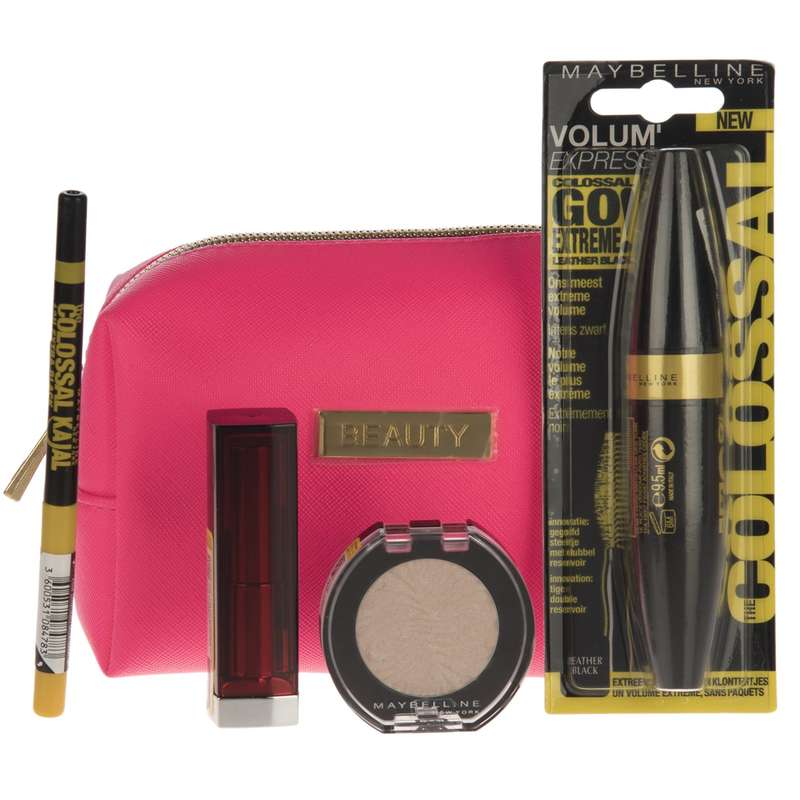 پک لوازم آرایش میبلین بسته پنج عددی پک لوازم آرایش میبلین بسته پنج عددی