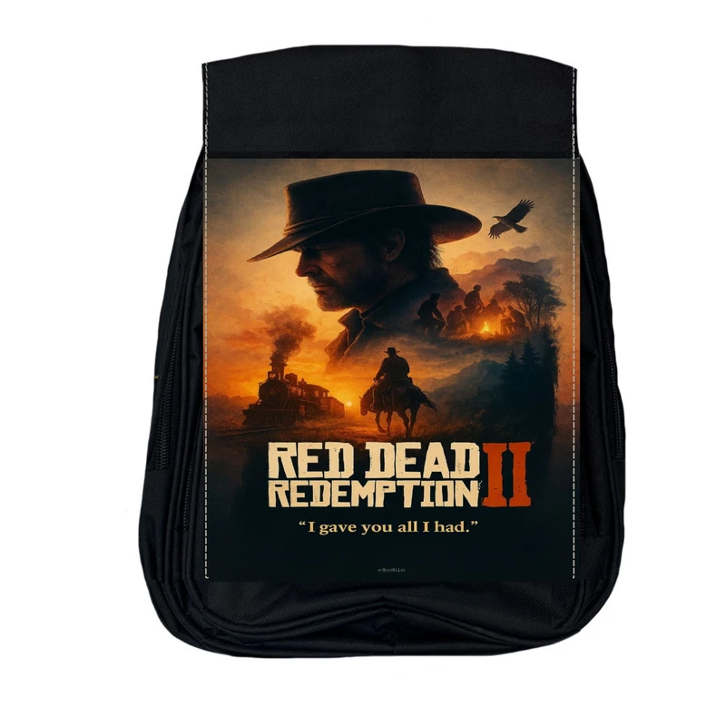 کوله پشتی مدرسه  مدل red dead کد v2