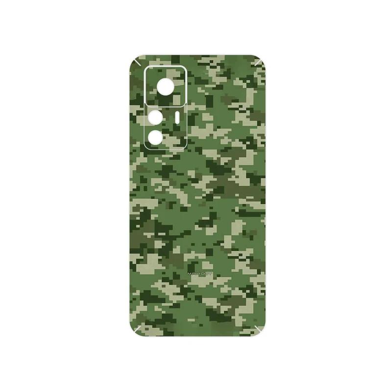 برچسب پوششی ماهوت مدل Army_Green_Pixel مناسب برای گوشی موبایل شیائومی 12T