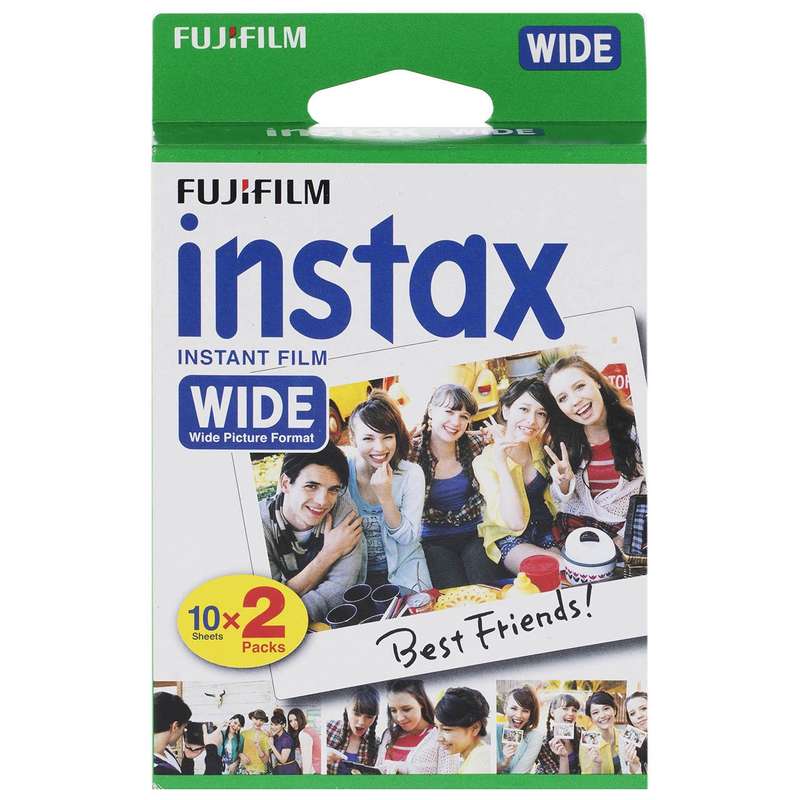 فیلم چاپ سریع فوجی فیلم مدل Instax Wide 2x10 فیلم چاپ سریع فوجی فیلم مدل Instax Wide 2x10
