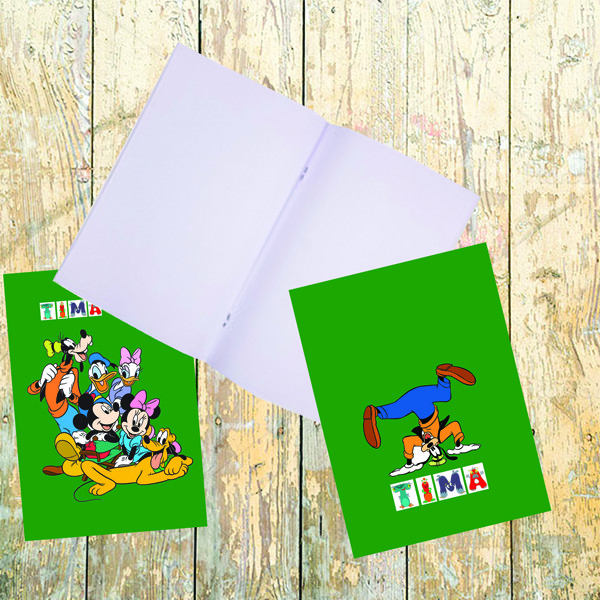 دفتر نقاشی 40 برگ تیما مدل کسرا مجموعه 10 عددی