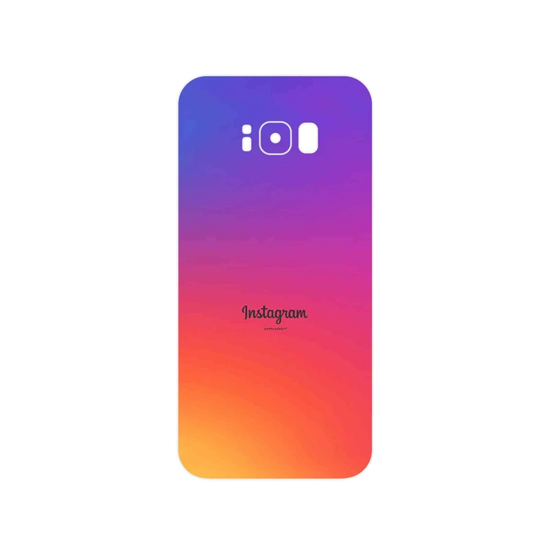 برچسب پوششی ماهوت مدل Instagram مناسب برای گوشی موبایل سامسونگ Galaxy S8 Plus