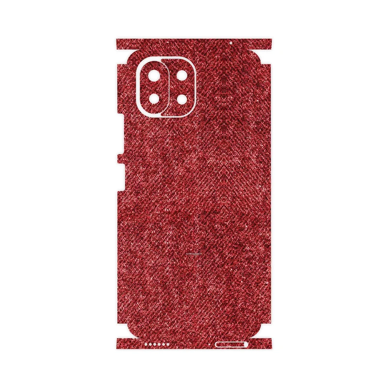 برچسب پوششی ماهوت مدل Fabric Texture 4-FullSkin مناسب برای گوشی موبایل شیائومی MI 11 LITE