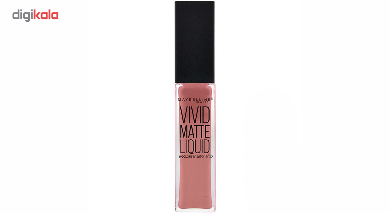 رژ لب مایع میبلین سری Vivid Matte مدل Nu Thrill شماره 50