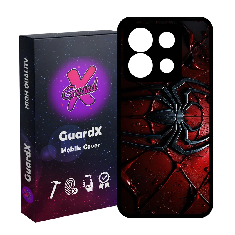 کاور گارد ایکس طرح Spider Man مدل 11085 مناسب برای گوشی موبایل شیائومی Redmi Note 13 5G