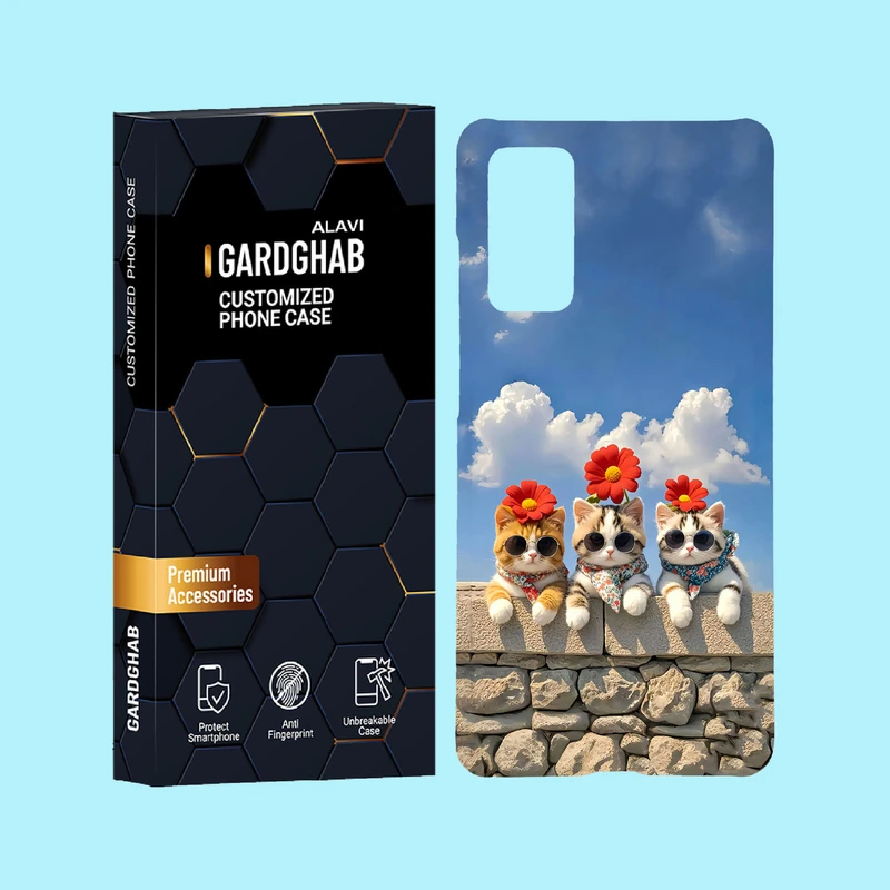 کاور گارد قاب علوی مدل حیوانات مناسب برای گوشی موبایل سامسونگ Galaxy S20 FE