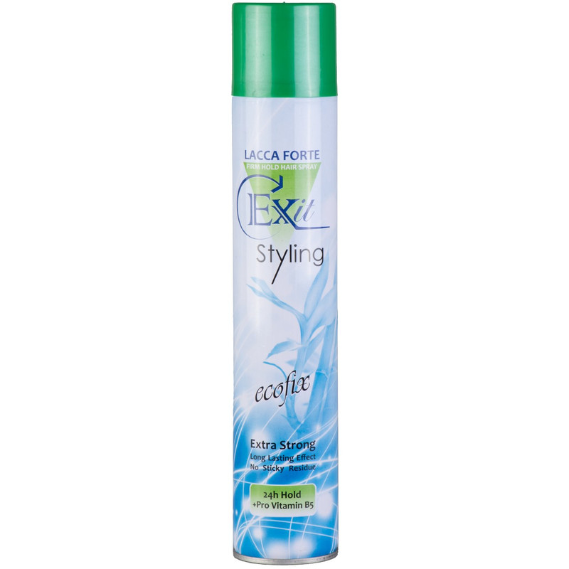 اسپری نگهدارنده حالت مو اگزیت استایلینگ مدل Extra Strong حجم 500 میلی لیتر