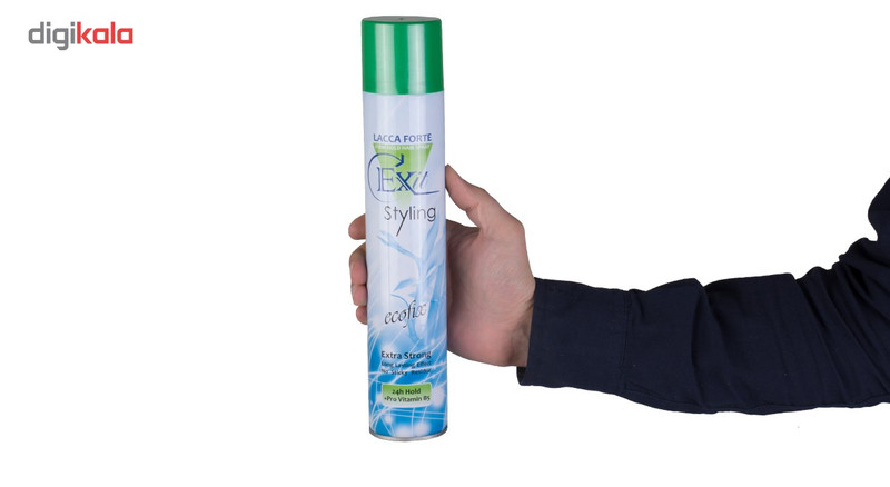 اسپری نگهدارنده حالت مو اگزیت استایلینگ مدل Extra Strong حجم 500 میلی لیتر