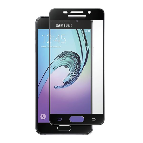 محافظ صفحه نمایش شیشه ای تمپرد مدل Full Cover مناسب برای گوشی موبایل سامسونگ Galaxy A3 2016 محافظ صفحه نمایش شیشه ای تمپرد مدل Full Cover مناسب برای گوشی موبایل سامسونگ Galaxy A3 2016