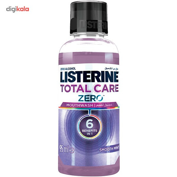 دهانشویه لیسترین مدل Zero حجم 95 میلی لیتر