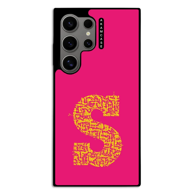 کاور آکام مدل AMC-WSGS24U-ALPHADOODLEBET-19 مناسب برای گوشی موبایل سامسونگ Galaxy S24 Ultra