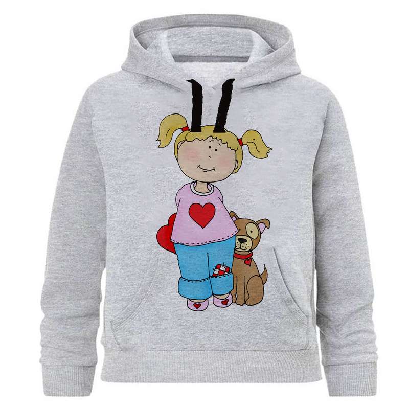 هودی دخترانه مدل CUTE کد MRJ01