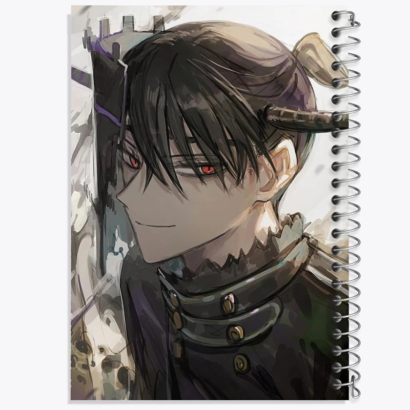 دفتر مشق 50 برگ خندالو مدل نچت فاست انیمه بلک کلاور Black Clover  کد 11712