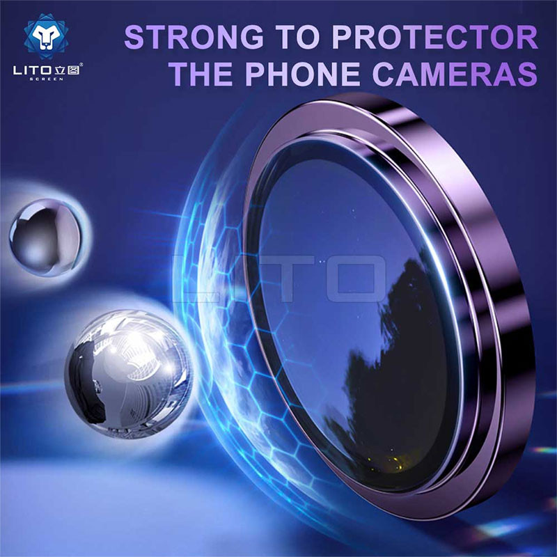 محافظ لنز دوربین لیتوو مدل Protector مناسب برای گوشی موبایل اپل Iphone 16 Pro / 16 Pro Max