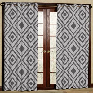 پرده مدل لوزی مخمل پانچی کد 4310b سایز 200x140 سانتی متر