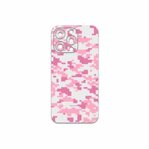 MAHOOT Army-Pink-pixel Cover Sticker for Apple iPhone 13 Pro Max