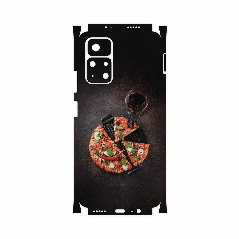 برچسب پوششی ماهوت مدل Pizza-FullSkin مناسب برای گوشی موبایل شیائومی Poco M4 Pro 5G