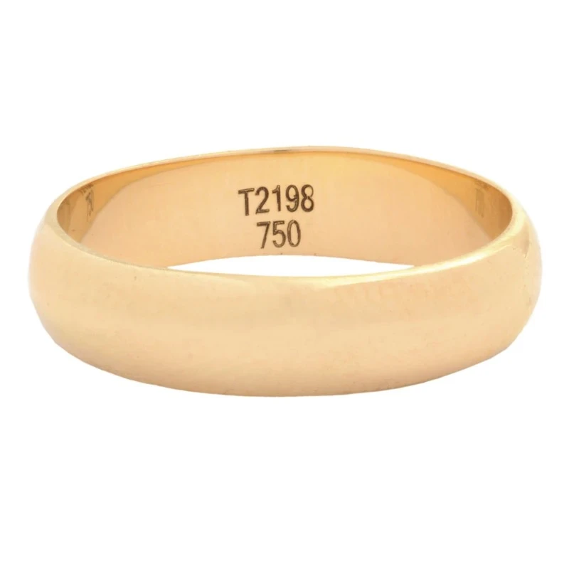 انگشتر طلا 18 عیار زنانه طلای مستجابی مدل رینگی کد T2198  