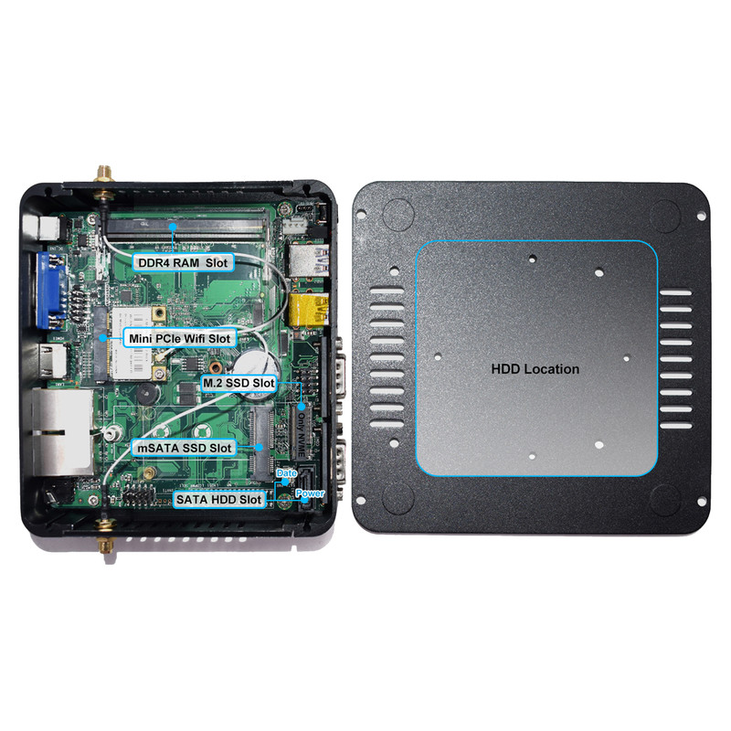 کامپیوتر کوچک هیستو مدل Intel-J4125-8G256m1