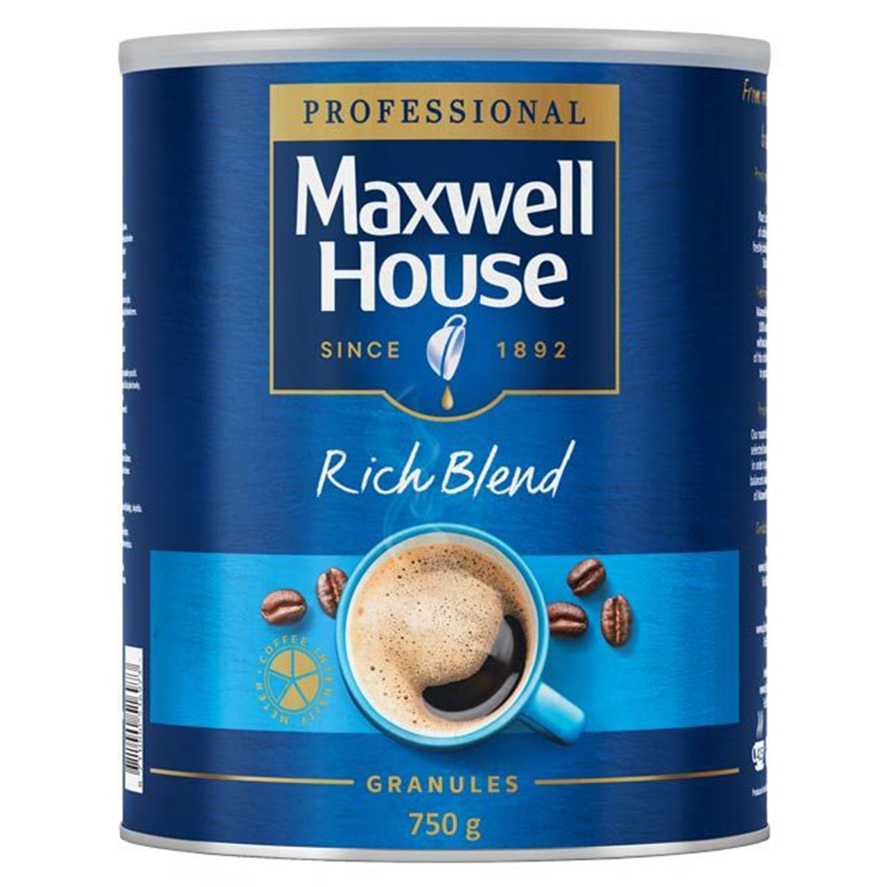 بسته پودر قهوه فوری Maxwell House مدل Rich Blend حجم750 گرم