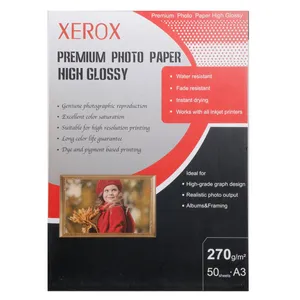 کاغذ عکس زیراکس مدل High glossy سایز A3 بسته 50 عددی