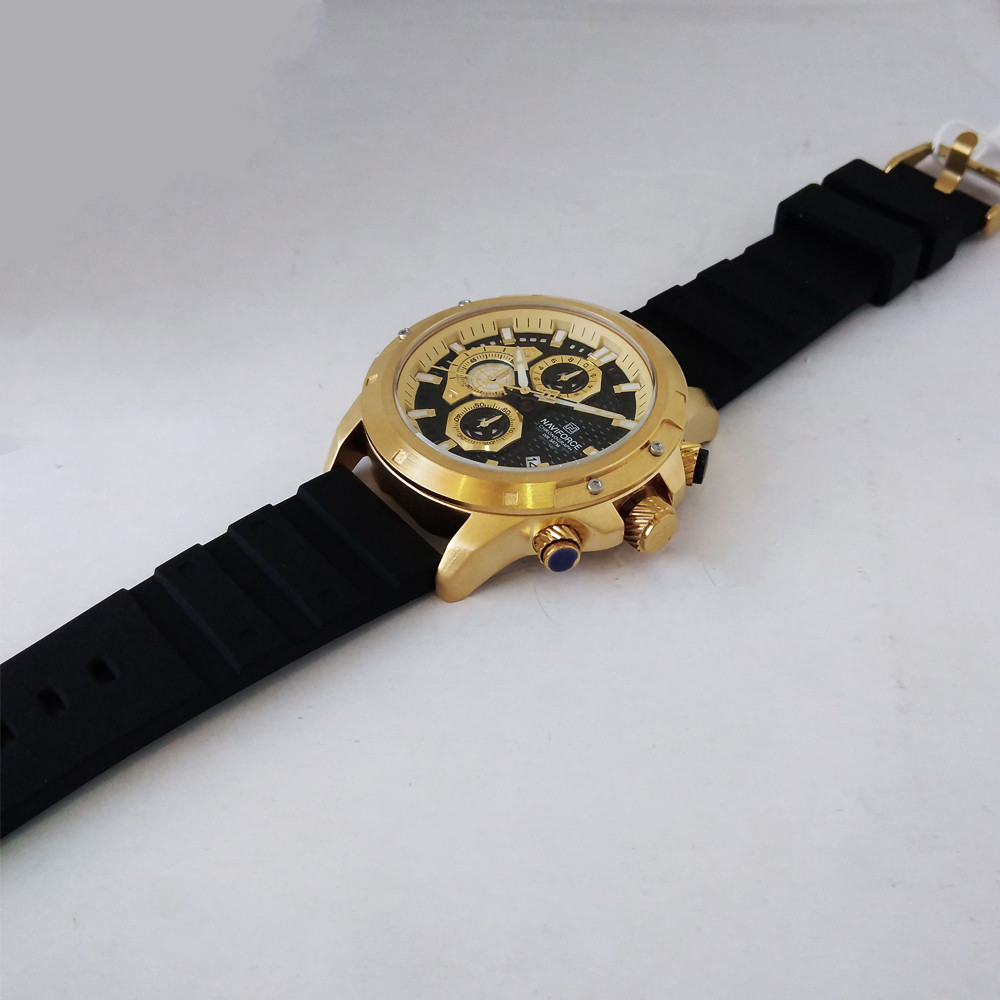 ساعت مچی عقربهای مردانه نیوی فورس مدل کرنوگراف سه موتور کد 152 ساعت مچی عقربهای مردانه نیوی فورس مدل کرنوگراف سه موتور کد 152