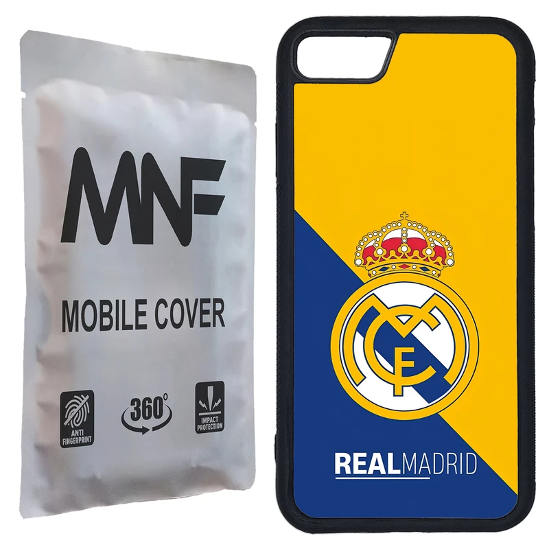 کاور ام ان اف طرح Real Madrid کد P-218 مناسب برای گوشی موبایل اپل iPhone SE 2020 / SE 2022