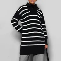 پلیور یقه ایستاده زنانه ترندیول مدل 663775753