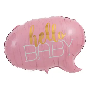  بادکنک فویلی مدل Hello Baby