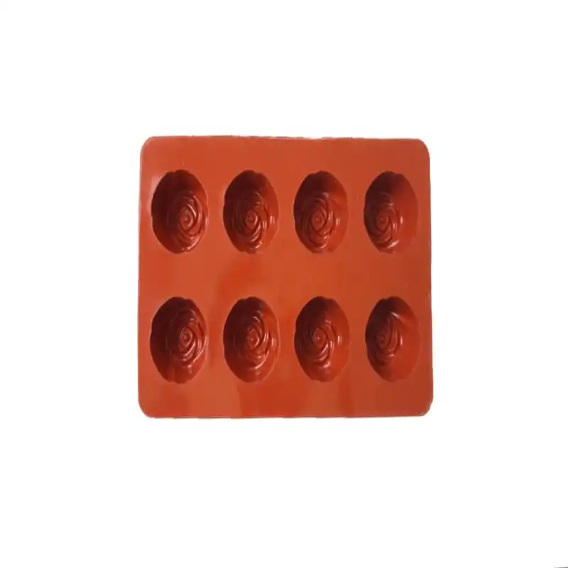 قالب شمع طرح گل رز مدل H21