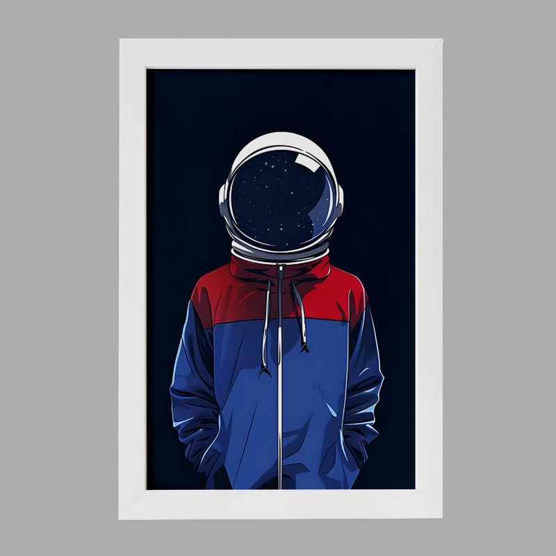 تابلو خندالو مدل فضانورد کد F7014