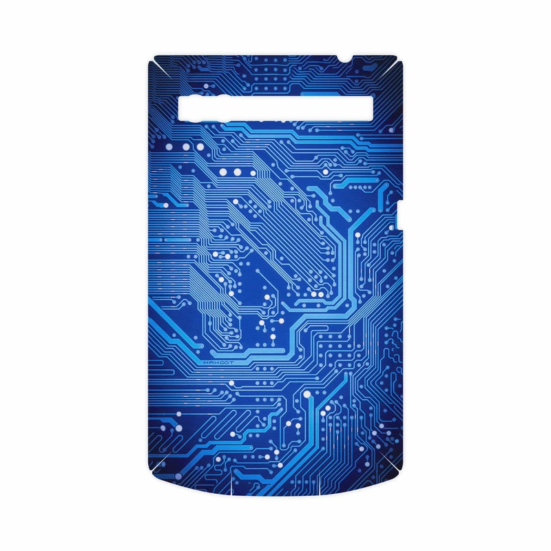برچسب پوششی ماهوت مدل Blue Printed Circuit Board-FullSkin مناسب برای گوشی موبایل بلک بری P9983