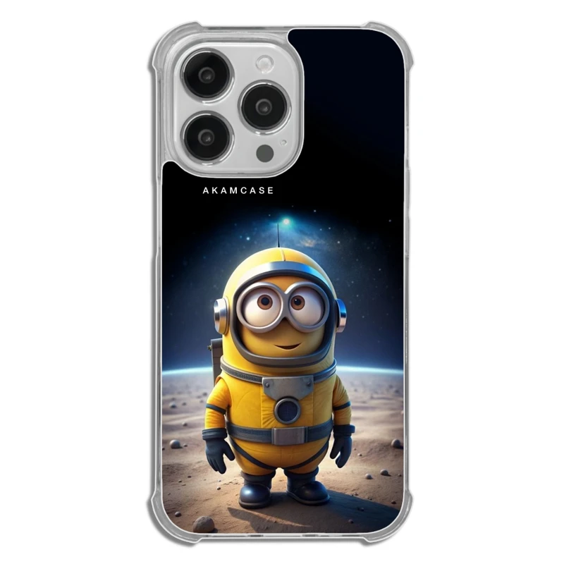 کاور آکام مدل AMC-WTA13PRO-MINIONS18 مناسب برای گوشی موبایل اپل iPhone 13 Pro