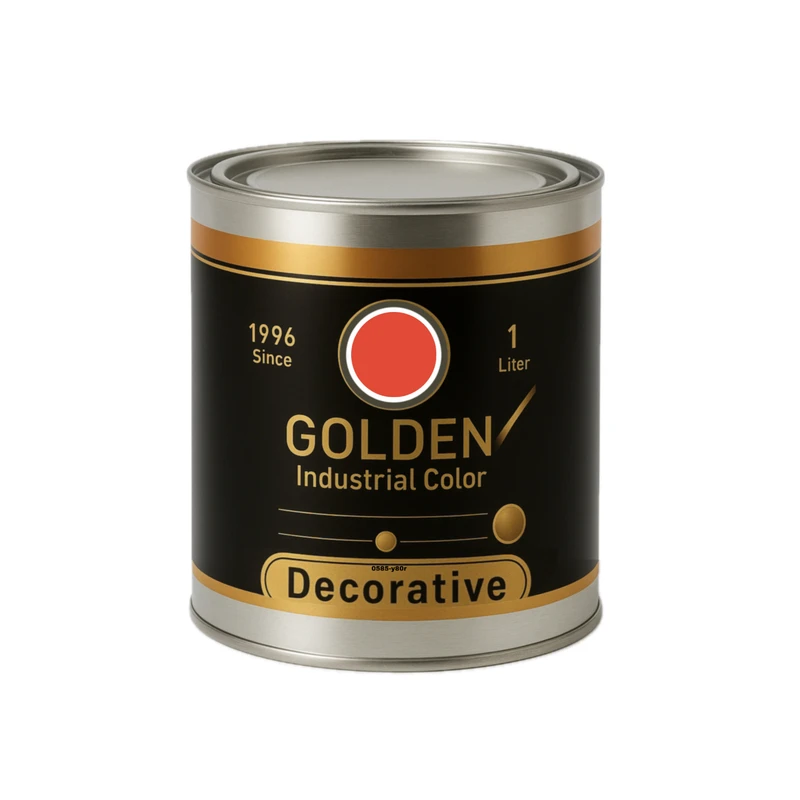 رنگ قرمز روشن مات روغنی تات کد 0585-y80r حجم 1 لیتر