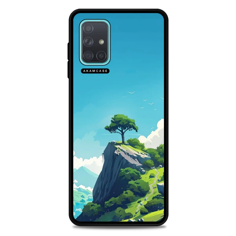 کاور آکام مدل AMC-WSGA71-NATURE-17 مناسب برای گوشی موبایل سامسونگ Galaxy A71