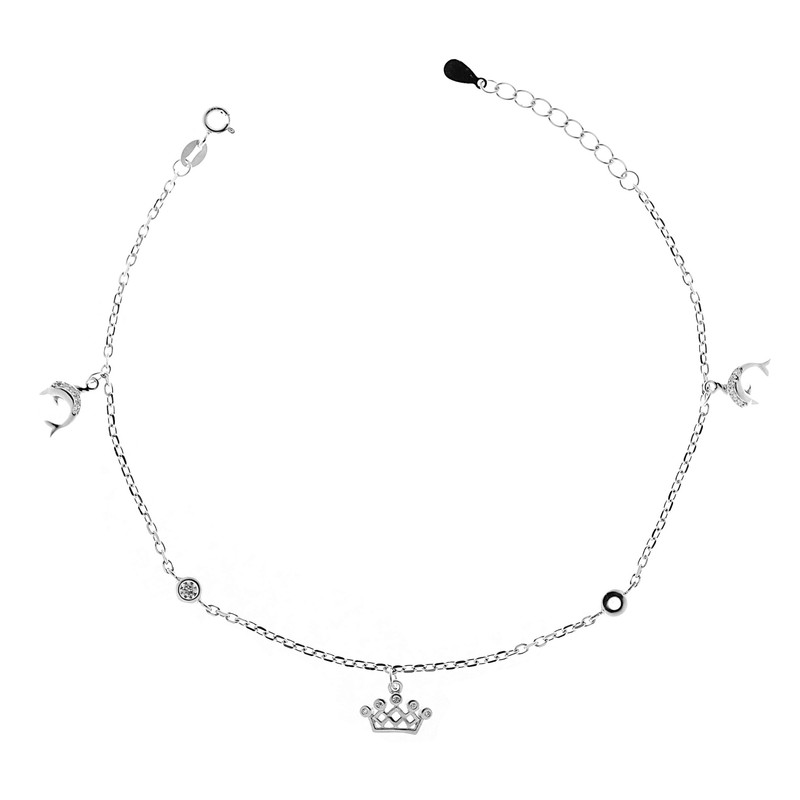 پابند نقره زنانه مدل PS510