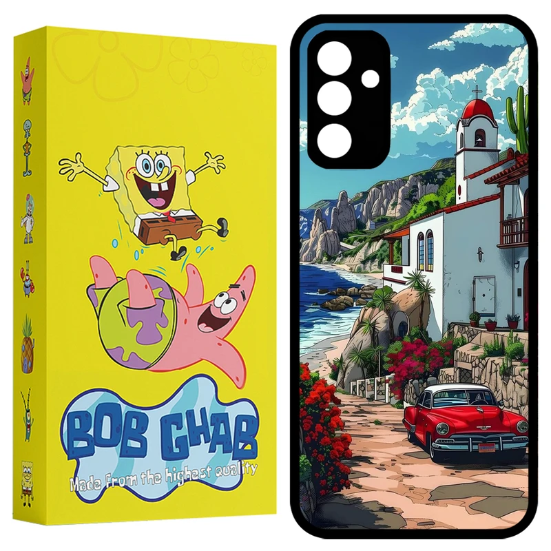 کاور باب قاب طرح ماشین مدل BCPA25 مناسب برای گوشی موبایل سامسونگ Galaxy A25